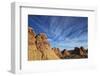 Clouds over Sandstone Cones, Coyote Buttes Wilderness, Vermilion Cliffs National Monument-James Hager-Framed Photographic Print