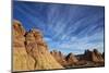 Clouds over Sandstone Cones, Coyote Buttes Wilderness, Vermilion Cliffs National Monument-James Hager-Mounted Photographic Print