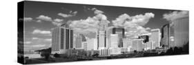 Clouds over Skyscrapers in a City, Charlotte, North Carolina, USA-null-Stretched Canvas