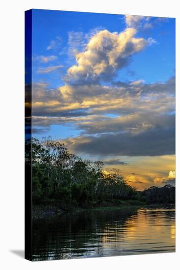 Clouds over the Amazon basin, Peru.-Tom Norring-Stretched Canvas
