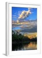 Clouds over the Amazon basin, Peru.-Tom Norring-Framed Photographic Print