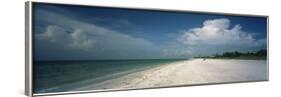 Clouds over the Beach, Lighthouse Beach, Sanibel Island, Fort Myers, Florida, USA-null-Framed Photographic Print