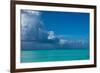 Clouds over the Pacific Ocean, Bora Bora, Society Islands, French Polynesia-null-Framed Photographic Print