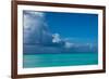 Clouds over the Pacific Ocean, Bora Bora, Society Islands, French Polynesia-null-Framed Photographic Print