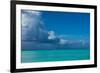 Clouds over the Pacific Ocean, Bora Bora, Society Islands, French Polynesia-null-Framed Photographic Print