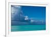 Clouds over the Pacific Ocean, Bora Bora, Society Islands, French Polynesia-null-Framed Photographic Print