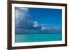 Clouds over the Pacific Ocean, Bora Bora, Society Islands, French Polynesia-null-Framed Photographic Print