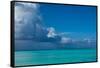 Clouds over the Pacific Ocean, Bora Bora, Society Islands, French Polynesia-null-Framed Stretched Canvas