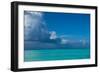 Clouds over the Pacific Ocean, Bora Bora, Society Islands, French Polynesia-null-Framed Photographic Print