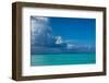 Clouds over the Pacific Ocean, Bora Bora, Society Islands, French Polynesia-null-Framed Photographic Print