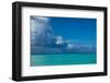 Clouds over the Pacific Ocean, Bora Bora, Society Islands, French Polynesia-null-Framed Photographic Print