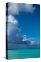 Clouds over the Pacific Ocean, Bora Bora, Society Islands, French Polynesia-null-Stretched Canvas