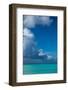 Clouds over the Pacific Ocean, Bora Bora, Society Islands, French Polynesia-null-Framed Photographic Print