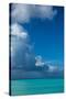 Clouds over the Pacific Ocean, Bora Bora, Society Islands, French Polynesia-null-Stretched Canvas