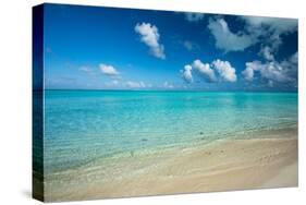 Clouds over the Pacific Ocean, Bora Bora, Society Islands, French Polynesia-null-Stretched Canvas