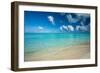 Clouds over the Pacific Ocean, Bora Bora, Society Islands, French Polynesia-null-Framed Photographic Print