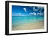 Clouds over the Pacific Ocean, Bora Bora, Society Islands, French Polynesia-null-Framed Photographic Print