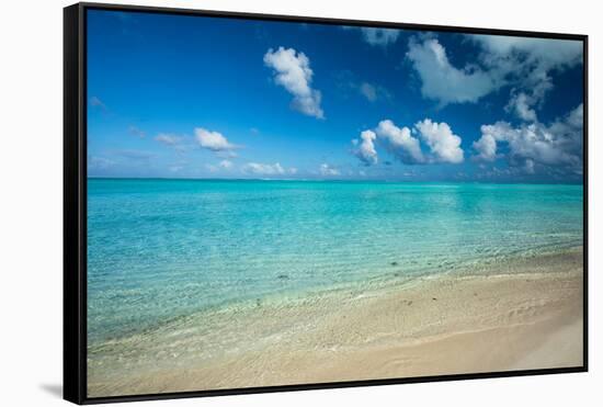 Clouds over the Pacific Ocean, Bora Bora, Society Islands, French Polynesia-null-Framed Stretched Canvas