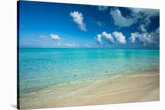 Clouds over the Pacific Ocean, Bora Bora, Society Islands, French Polynesia-null-Stretched Canvas