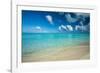 Clouds over the Pacific Ocean, Bora Bora, Society Islands, French Polynesia-null-Framed Photographic Print