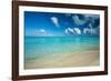 Clouds over the Pacific Ocean, Bora Bora, Society Islands, French Polynesia-null-Framed Photographic Print