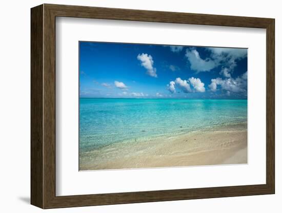 Clouds over the Pacific Ocean, Bora Bora, Society Islands, French Polynesia-null-Framed Photographic Print