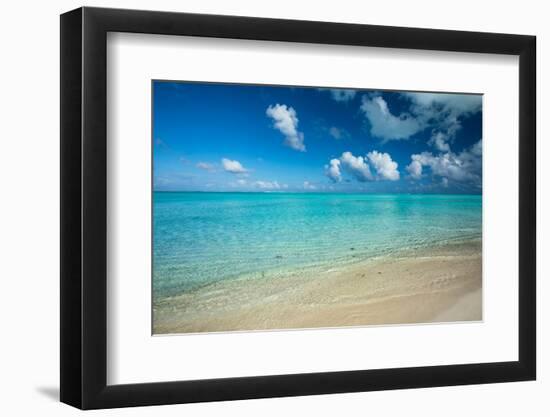 Clouds over the Pacific Ocean, Bora Bora, Society Islands, French Polynesia-null-Framed Photographic Print