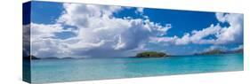 Clouds over the Sea, Cinnamon Bay, St. John, Us Virgin Islands-null-Stretched Canvas