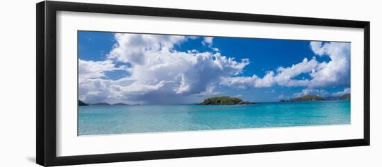 Clouds over the Sea, Cinnamon Bay, St. John, Us Virgin Islands-null-Framed Photographic Print