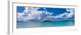 Clouds over the Sea, Cinnamon Bay, St. John, Us Virgin Islands-null-Framed Photographic Print