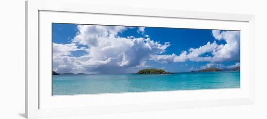 Clouds over the Sea, Cinnamon Bay, St. John, Us Virgin Islands-null-Framed Photographic Print