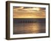 Clouds over the Sea During Sunset-null-Framed Photographic Print