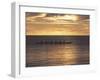 Clouds over the Sea During Sunset-null-Framed Photographic Print