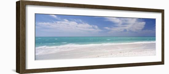 Clouds over the Sea, Lido Beach, St. Armands Key, Gulf of Mexico, Florida, USA-null-Framed Photographic Print