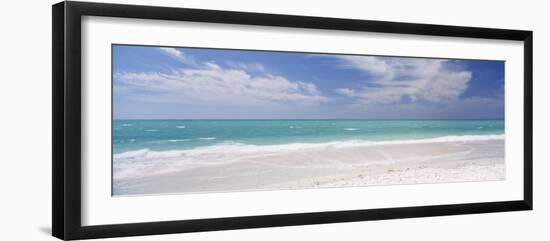 Clouds over the Sea, Lido Beach, St. Armands Key, Gulf of Mexico, Florida, USA-null-Framed Photographic Print