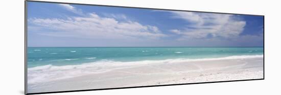 Clouds over the Sea, Lido Beach, St. Armands Key, Gulf of Mexico, Florida, USA-null-Mounted Photographic Print