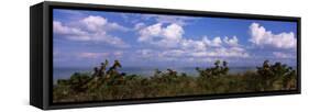 Clouds over the Sea, Tampa Bay, Gulf of Mexico, Anna Maria Island, Manatee County, Florida, USA-null-Framed Stretched Canvas