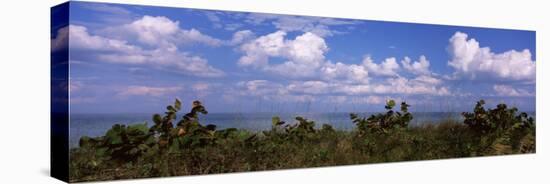 Clouds over the Sea, Tampa Bay, Gulf of Mexico, Anna Maria Island, Manatee County, Florida, USA-null-Stretched Canvas