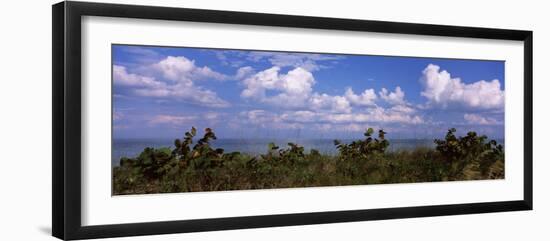 Clouds over the Sea, Tampa Bay, Gulf of Mexico, Anna Maria Island, Manatee County, Florida, USA-null-Framed Photographic Print