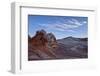 Clouds over White and Salmon Sandstone, White Pocket, Vermilion Cliffs National Monument-James Hager-Framed Photographic Print