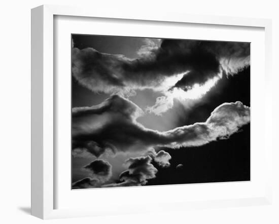 Clouds, Owens Valley, 1967-Brett Weston-Framed Premium Photographic Print