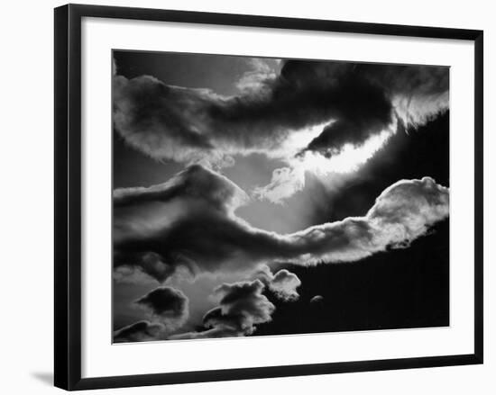 Clouds, Owens Valley, 1967-Brett Weston-Framed Photographic Print