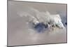 Clouds Part During Winter Storm In The Cascades Of Washington-Jay Goodrich-Mounted Photographic Print