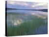 Clouds Reflect in Deadman Lake, Tetlin National Wildlife Refuge, Alaska, USA-Jerry & Marcy Monkman-Stretched Canvas