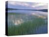 Clouds Reflect in Deadman Lake, Tetlin National Wildlife Refuge, Alaska, USA-Jerry & Marcy Monkman-Stretched Canvas