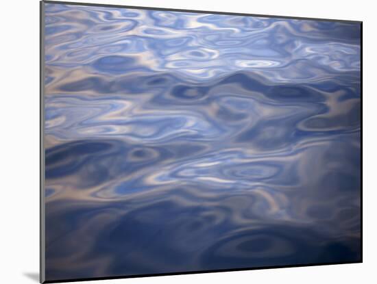 Clouds Reflected in Calm Water, Arctic, Polar Regions-Dominic Harcourt-webster-Mounted Photographic Print