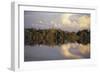 Clouds Reflected in the Sepik River, Papua New Guinea-Sybil Sassoon-Framed Photographic Print