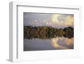 Clouds Reflected in the Sepik River, Papua New Guinea-Sybil Sassoon-Framed Photographic Print