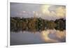 Clouds Reflected in the Sepik River, Papua New Guinea-Sybil Sassoon-Framed Photographic Print