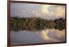 Clouds Reflected in the Sepik River, Papua New Guinea-Sybil Sassoon-Framed Photographic Print